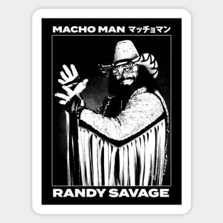 Macho Man Sticker